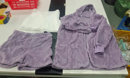 3-Piece Women's Velvet Pajama Set – Chic &amp; Cozy Loungewear